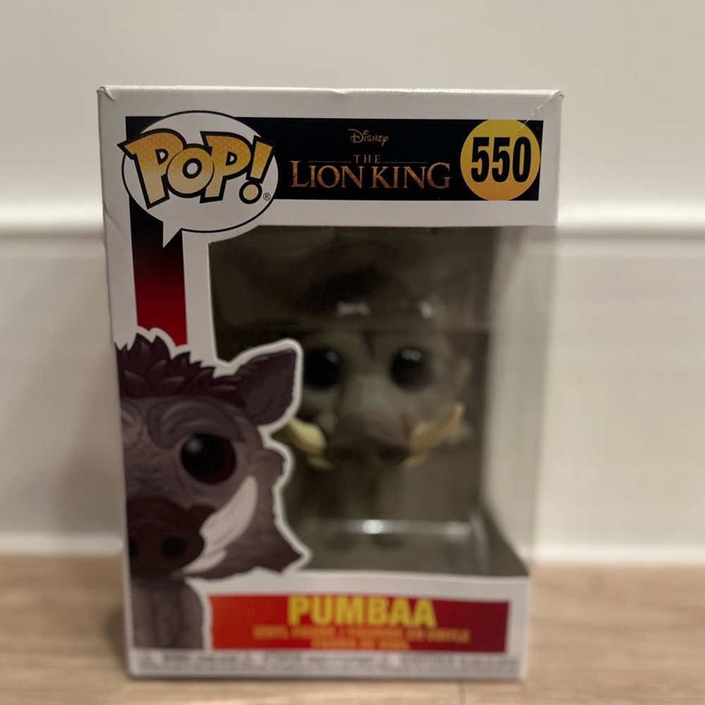 Funko Pop! Disney The Lion King Pumbaa Figure in box
